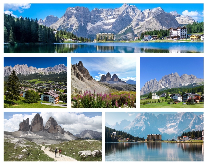 Тре Чіме ді Лаваредо та Озеро Мізуріна